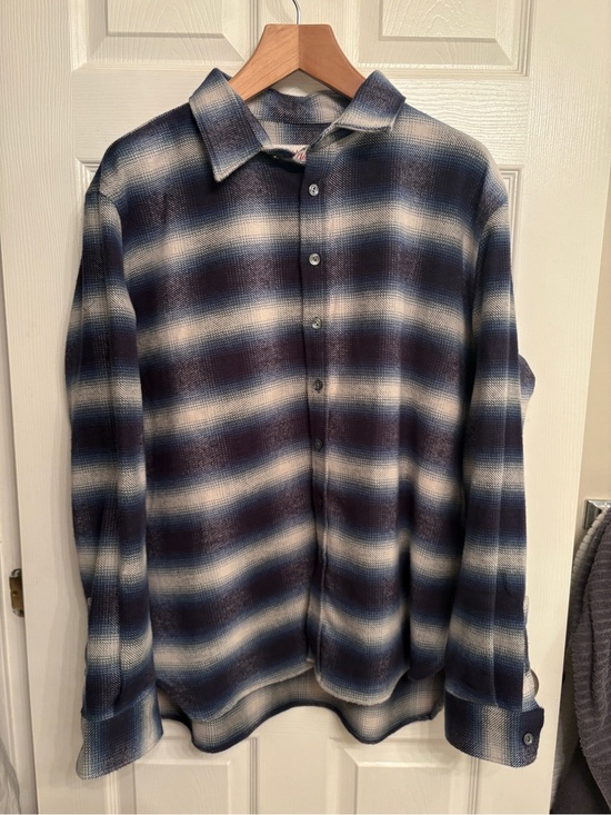 Outclass Other - Outclass Blue Plaid Overshirt